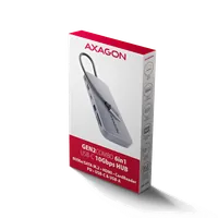 Axagon HMC-6GM2 - Hub USB-C 10Gbps avec HDMI, M.2 et Power Delivery 100W - 10