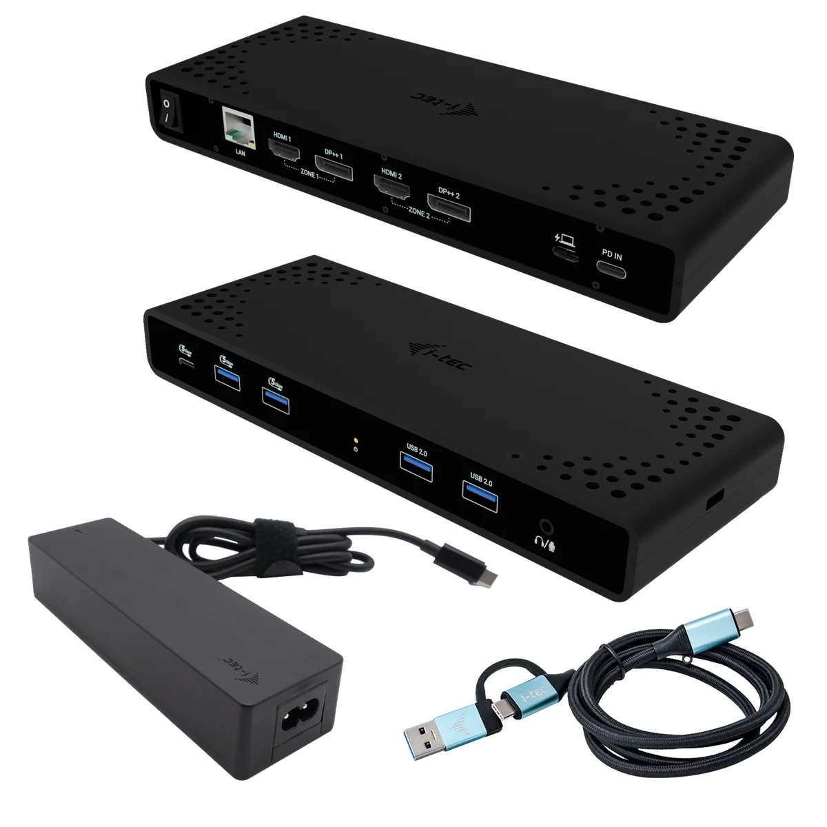 i-tec Universal Dual 4K Docking Station - 85W Power Delivery