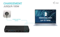 i-tec USB-C Triple Display Docking Station Gen 2 Pro + Power Delivery 100W - 6