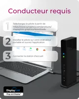 ICY BOX IB-DK2251AC - Station d'accueil USB 3.2 Gen 2 Type-A - 6