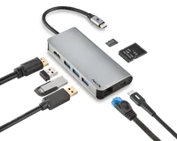 NGS WONDER DOCK 8 USB 2.0 Type-C Argent - 4