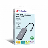 Verbatim CMH-05 USB Type-C 5000 Mbit/s Argent