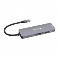 Verbatim CMH-08 USB Type-C 5000 Mbit/s Argent - 4