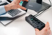 Verbatim CDS-15S Avec fil USB 3.2 Gen 1 (3.1 Gen 1) Type-C Noir, Gris - 10