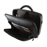 DELL Classic+ 35,6 cm (14") Malette Noir, Rouge - 2