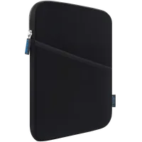 Housse Néoprène Sleeve 12-14" Noire Surpiqûre Bleu Canard - 2