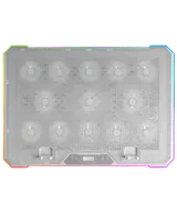 Mars Gaming MNBC13W système de refroidissement pour ordinateurs portables 43,2 cm (17") Blanc