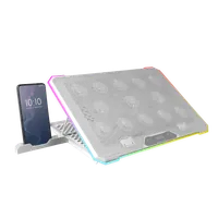 Mars Gaming MNBC13W système de refroidissement pour ordinateurs portables 43,2 cm (17") Blanc - 2