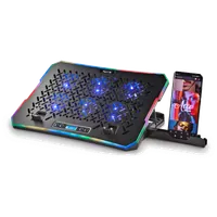 NGS HERO STAND système de refroidissement pour ordinateurs portables 39,6 cm (15.6") 2400 tr/min Noir