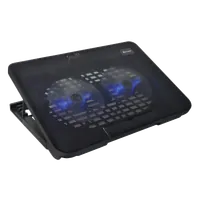 Support Ventilé Vakoss LF-2463 pour Ordinateur Portable 17" Noir