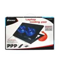 Support Ventilé Vakoss LF-2463 pour Ordinateur Portable 17" Noir - 2