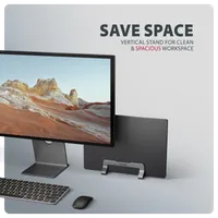 Axagon STND-VG - Support Vertical Réglable pour Ordinateur Portable - 5