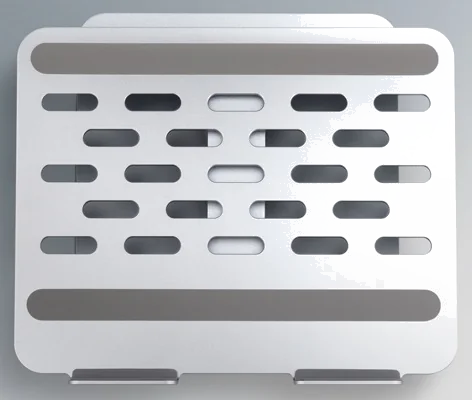 Axagon STND-LQ Support de livres Support pour ordinateur portable et tablette Gris 43,9 cm (17.3")