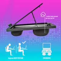 NGS LAPNEST système de refroidissement pour ordinateurs portables 39,6 cm (15.6") Noir - 7