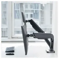 Bras Support Double Écran Articulé T'nB Ergo Line - Noir - 3