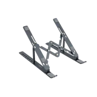 TooQ TQLRS0033-AL-G Support de livres Support pour ordinateur portable et tablette Gris 38,1 cm (15")