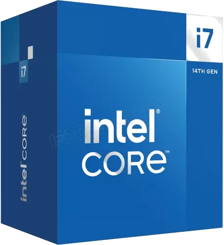 Processeur Intel Core i7-14700F - 20 Coeurs, Jusqu'à 5.4 GHz, LGA 1700