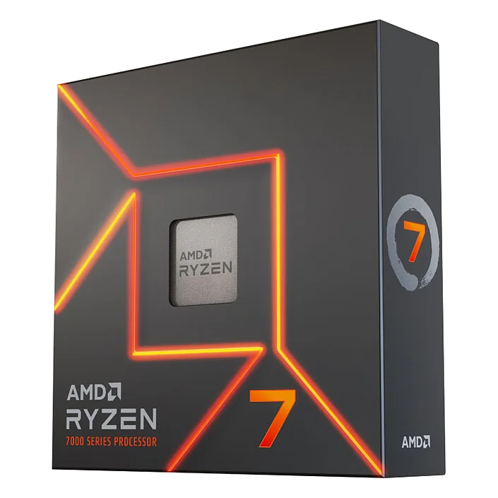Processeur AMD Ryzen 7 7700X - 8 Coeurs / 16 Threads - Socket AM5 - 5.4 GHz