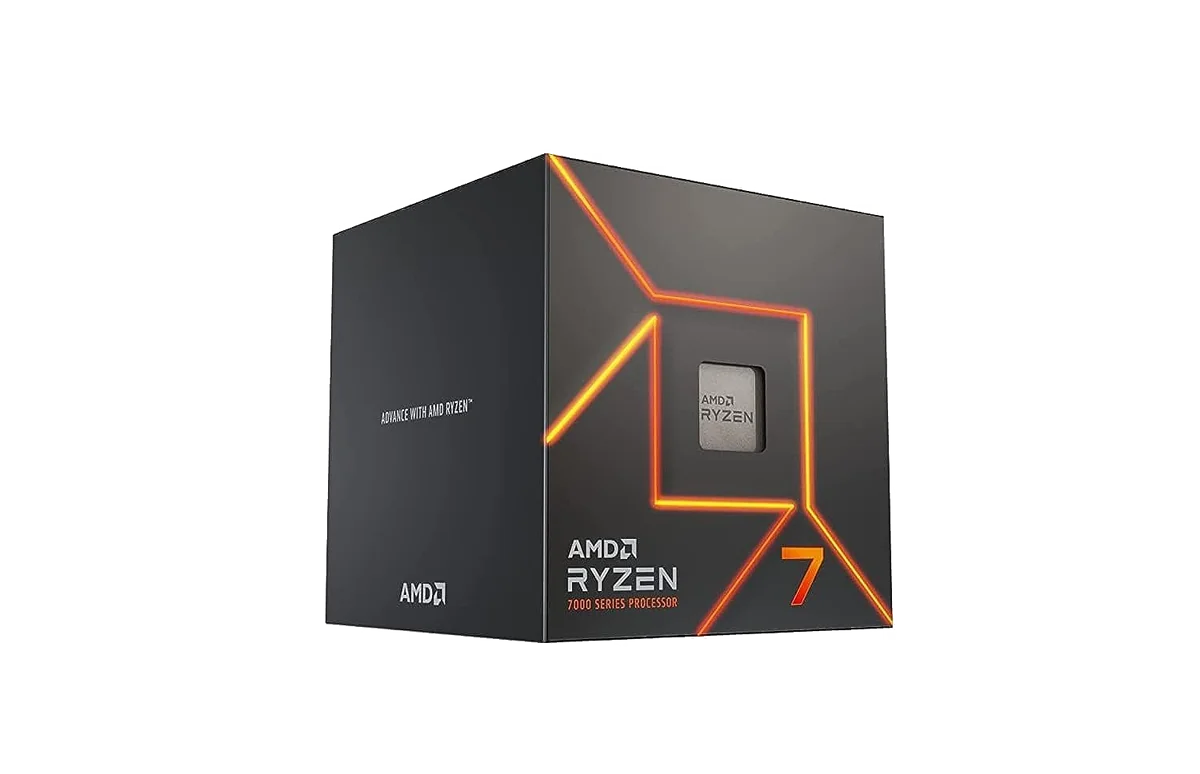 Processeur AMD Ryzen 7 7700 avec Refroidisseur Wraith Prism - 8 Cœurs / 16 Threads