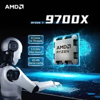 Processeur AMD Ryzen 7 9700X - 8 Cœurs / 16 Threads - Socket AM5 - 5.5 GHz