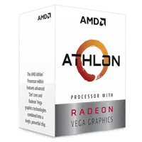 Processeur AMD Athlon 3000G - 3.5 GHz, 2 Cœurs, Radeon Vega 3, Socket AM4