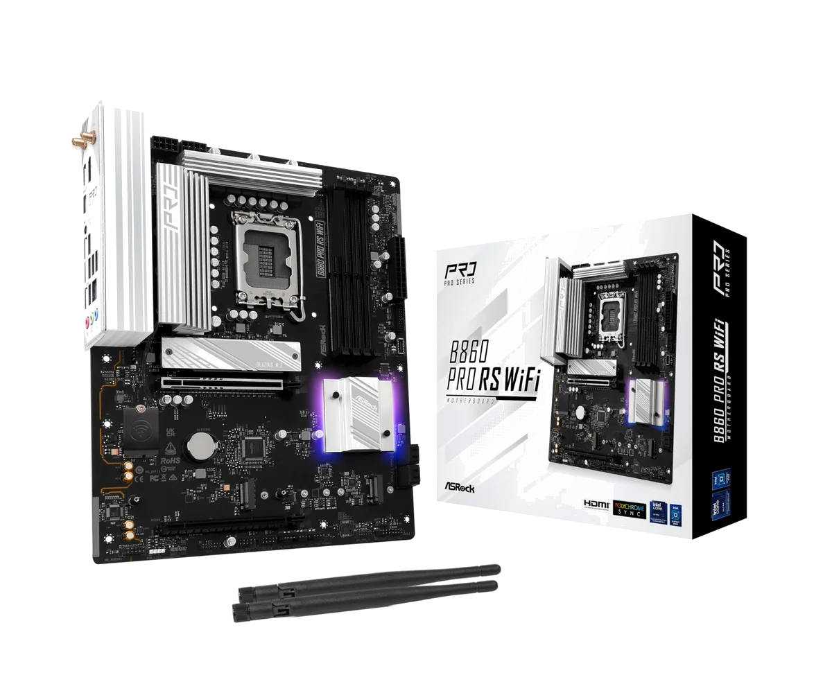 Carte Mère ASRock B860 Pro Race Sport WiFi - Intel LGA 1851