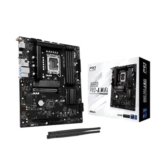 Carte Mère ASRock B860 Pro-A WiFi - Socket LGA 1851, ATX, DDR5, WiFi 6E