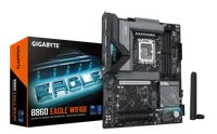 GIGABYTE B860 EAGLE WIFI6E Carte mère - Processeurs Intel Core Ultra, VRM 12+1+2+1 phases, jusqu'à 9066MHz DDR5, 1xPCIe 5.0 + 2xPCIe 4.0 M.2, LAN 2,5 GbE, WIFI 6E, USB 3.2 Gen 2x2
