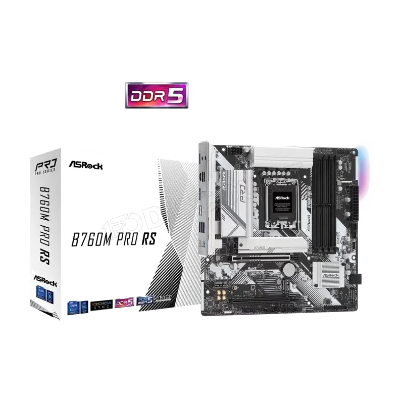 Carte Mère ASRock B760M Pro RS DDR5 Micro ATX - Socket LGA 1700