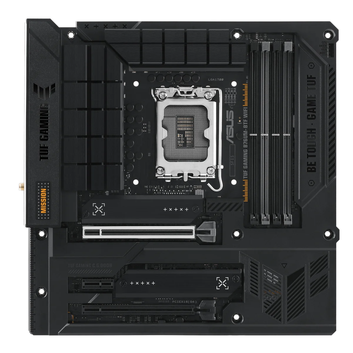 ASUS TUF GAMING B760M-BTF WIFI Intel B760 LGA 1700 micro ATX