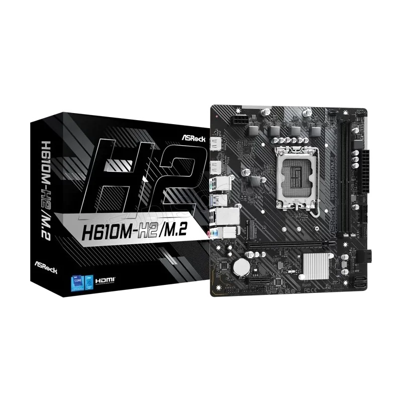 Carte Mère ASRock H610M-H2/M.2 DDR4 Micro ATX - Socket LGA 1700
