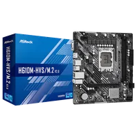 Carte Mère ASRock H610M-HVS/M.2 R2.0 Micro ATX - Socket LGA 1700 DDR4