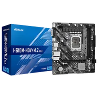 Carte Mère ASRock H610M-HDV/M.2+ DDR5 Micro ATX - Socket LGA 1700 - 2