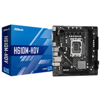 Carte Mère ASRock H610M-HDV/M.2+ DDR5 - Socket LGA 1700, Micro ATX - 4