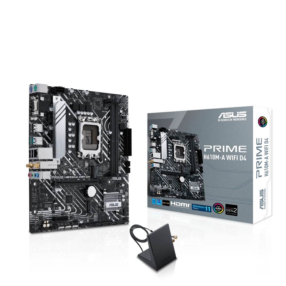 ASUS PRIME H610M-A WIFI D4 Intel H610 LGA 1700 micro ATX