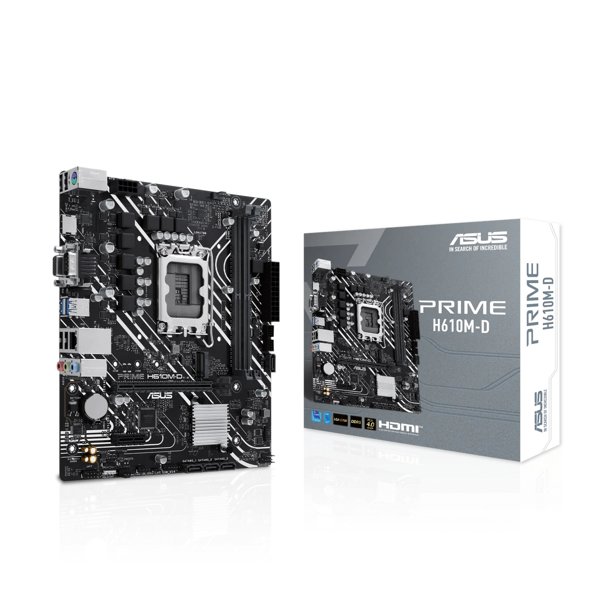 ASUS PRIME H610M-D Intel H610 LGA 1700 micro ATX