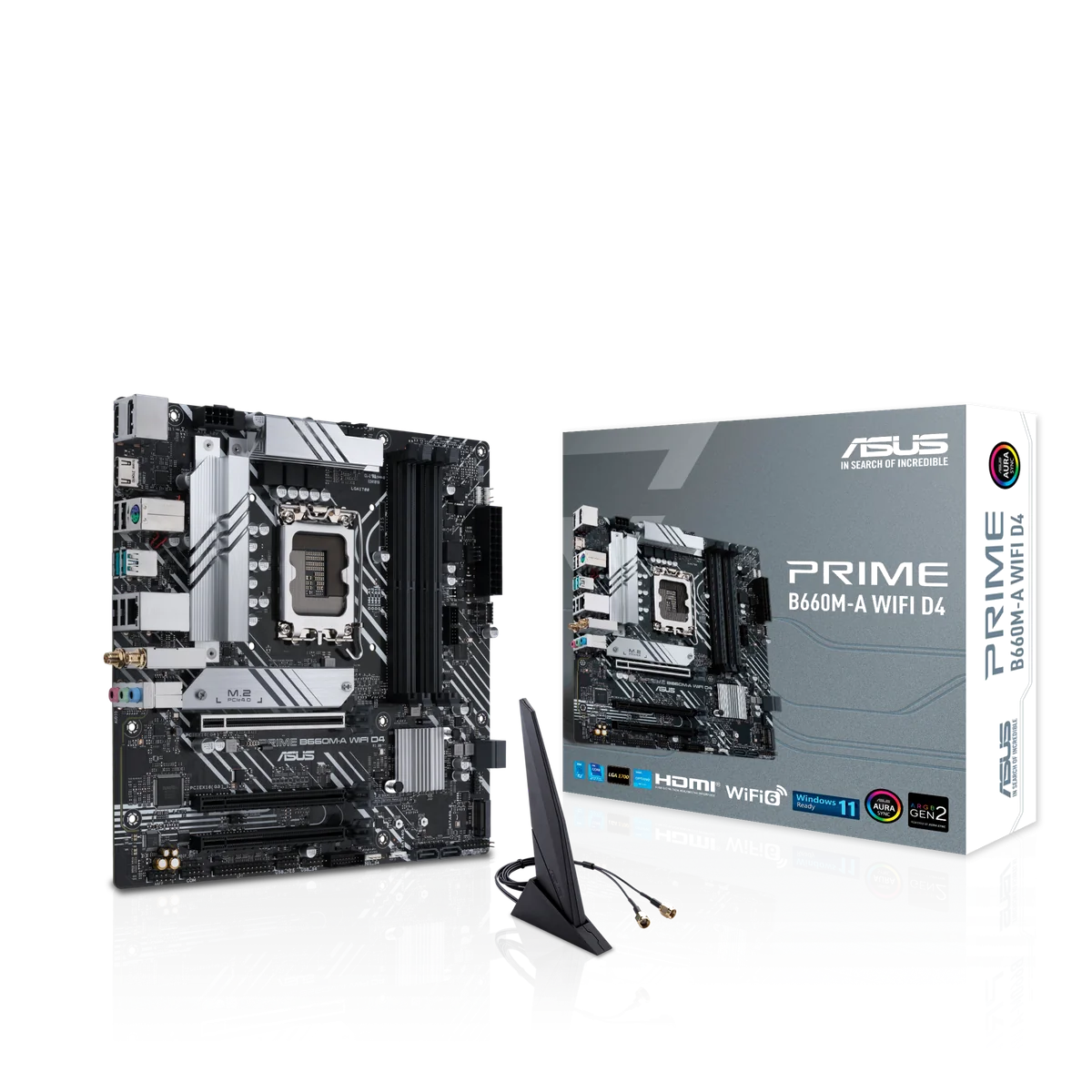 ASUS PRIME B660M-A WIFI D4 Intel B660 LGA 1700 micro ATX