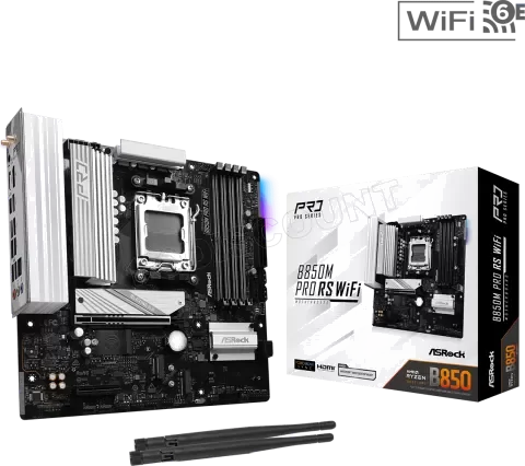 Carte Mère ASRock B850 Pro Race Sport ATX - AMD AM5 - DDR5 - PCIe 5.0