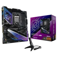 Carte Mère ASRock X870E Nova WiFi E-ATX Socket AM5 - WiFi 7 & PCIe 5.0