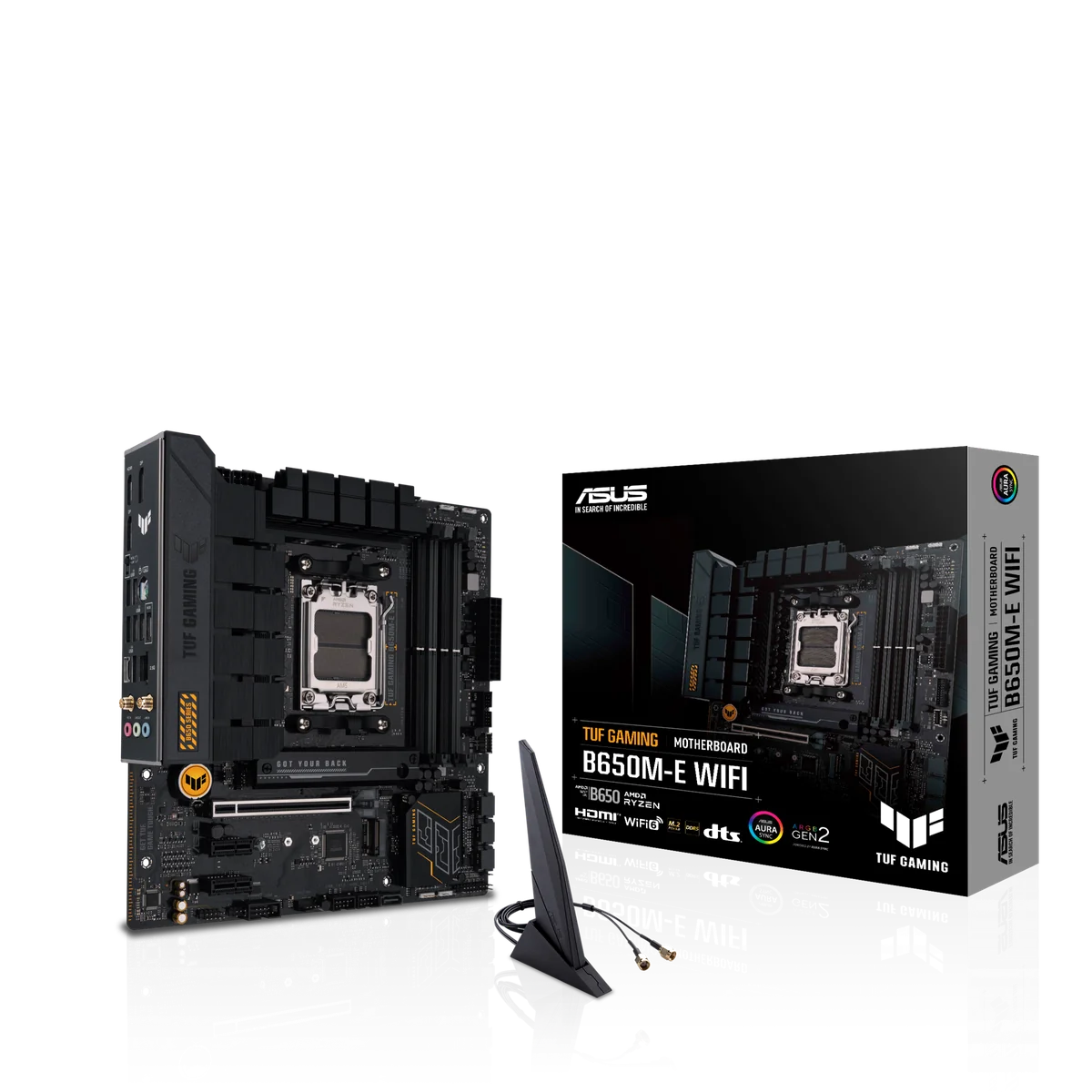 ASUS TUF GAMING B650M-E WIFI AMD B650 Emplacement AM5 micro ATX