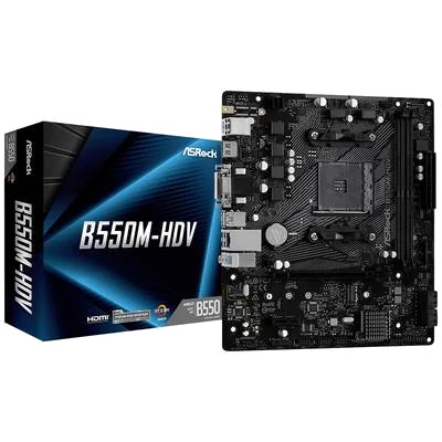 Carte Mère ASRock B550M-HDV Micro ATX Socket AM4