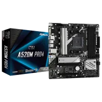 Carte Mère ASRock A520M Pro4 Micro-ATX Socket AM4 - 3