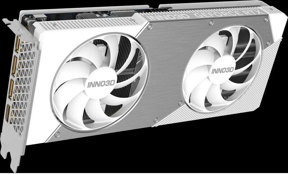 Carte Graphique Inno3D GeForce RTX 5060 Twin X2 OC White 8GB GDDR7