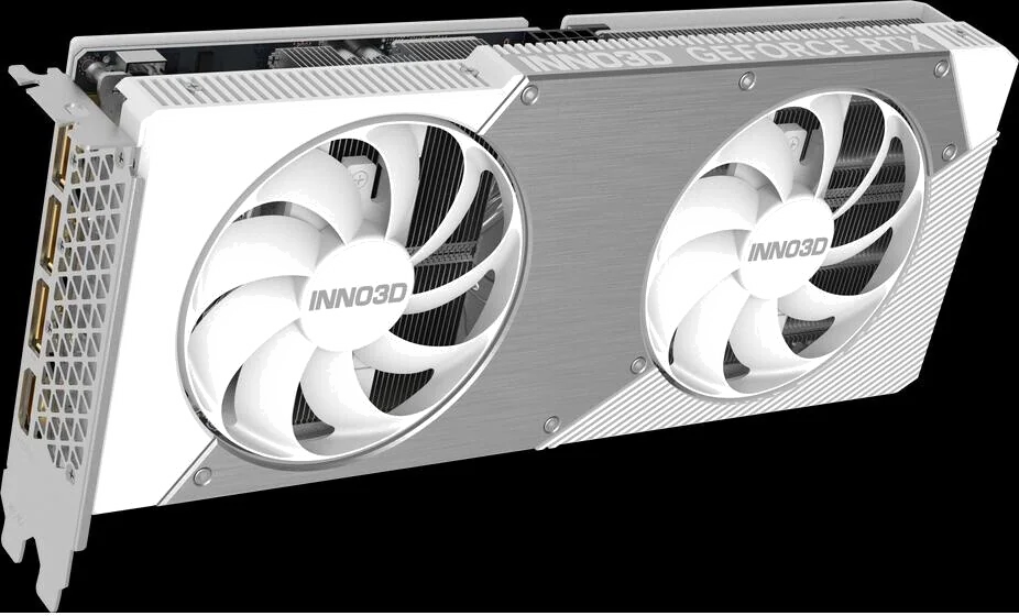 Carte Graphique Inno3D GeForce RTX 5060 Ti Twin X2 OC White 8Go GDDR7