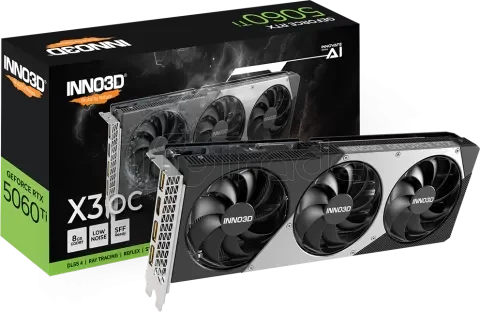 Carte Graphique Inno3D GeForce RTX 5060 Ti X3 OC 8Go GDDR7