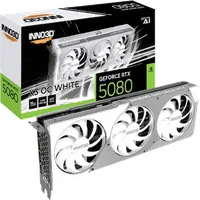 Carte Graphique INNO3D GeForce RTX 5080 X3 OC White 16 Go GDDR7