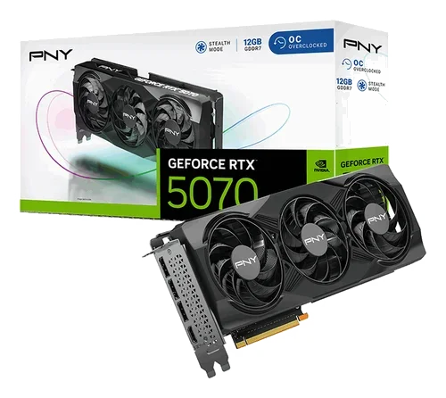 Carte Graphique PNY GeForce RTX 5070 Triple Fan