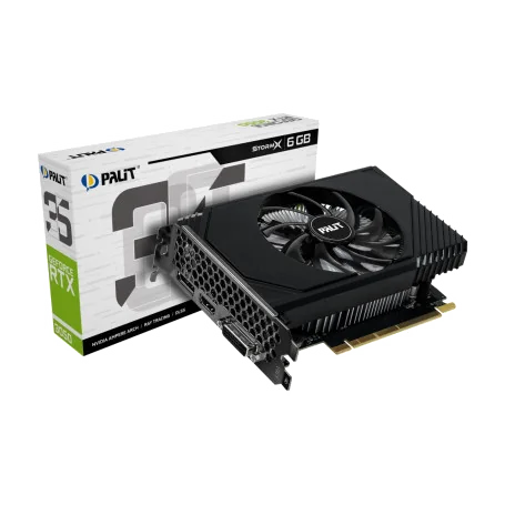 Carte Graphique Palit GeForce RTX 3050 StormX 6Go Mini ITX