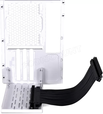 Kit Riser PCIe 4.0 16X Lian Li pour Boîtier O11 Dynamic Mini - Blanc