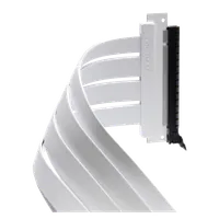 Riser PCIe 4.0 16X Phanteks Flatline 180° 30cm Blanc